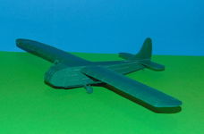 Waco zweefvliegtuig - 3D-print in diverse schalen