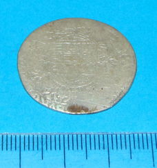 Vlaanderen kwart patagon Albert & Isabella ca. 1610 - zilver