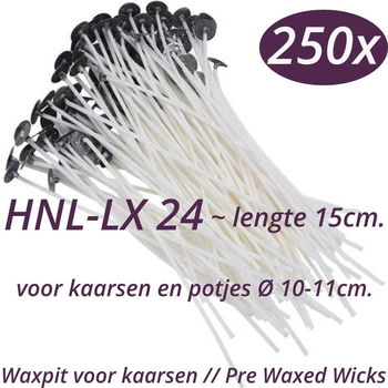 Waxpit HNL-LX24 kaarsen lont - 2