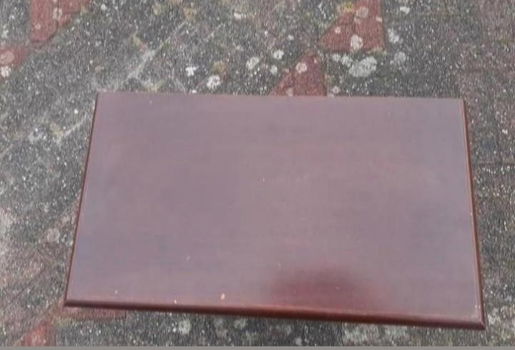 Oude houten ladenkast - 1