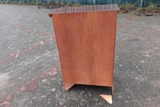 Oude houten ladenkast - 3