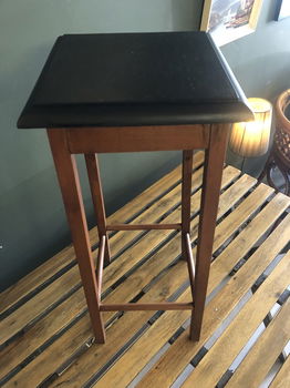 Prachtige Mid-Size Eiken Piëdestal. - 5