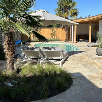 mediterraans genuanceerde flagstones Florida Yellow - 0
