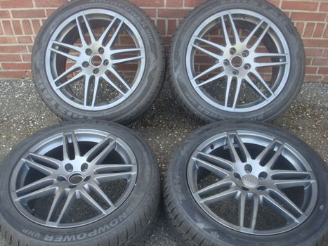 19 Inch Originele RS4 Antraciet Audi TT Velgen Steek 5x112 - 7