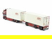 Scania R-Streamline motorwagen met 3-assige schamelaanhanger NC. CHRISTENSEN - 2 - Thumbnail