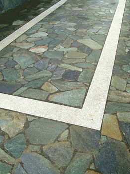 Karystos Green flagstones / breuksteen - 2