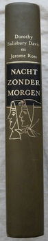 Boek, Nacht Zonder Morgen, Dorothy Salisbury Davis - Jerome Ross, Nederlandse Boekenclub, 1960s/70s. - 2