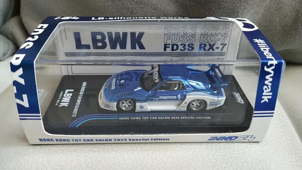 LBWK RX-7 LB super silhouette #1 CHASE 1:64 Inno 115ch - 2