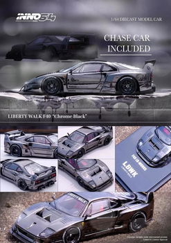 LBWK (F40) chrome black 1:64 Inno 116 - 5