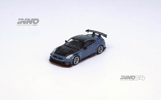 Nissan GT-R (R35) grey 1:64 Inno 117 - 0