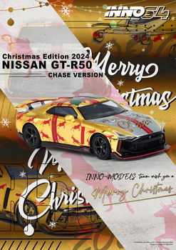Nissan GT-R50 X'MAS SPECIAL 2024 CHASE 1:64 Inno 118ch - 3