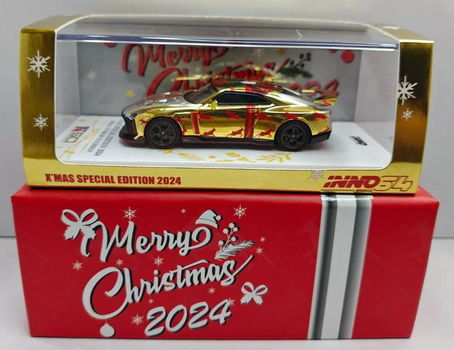 Nissan GT-R50 X'MAS SPECIAL 2024 CHASE 1:64 Inno 118ch - 4