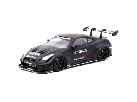 Nissan 35GT-RR LB- silhouette works carbon black 1:43 Tarmac 078 - 0
