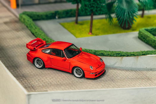 993 Remastered By Gunther Werks Red 1:64 Tarmac 081 - 2