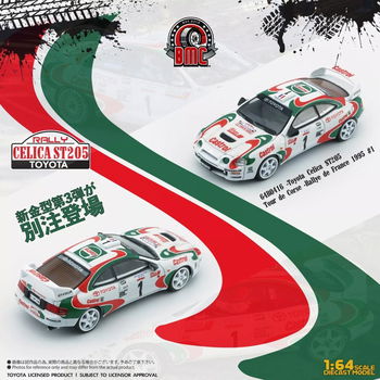 Toyota Celica ST205 CASTROL 1:64 BMC 039 - 4