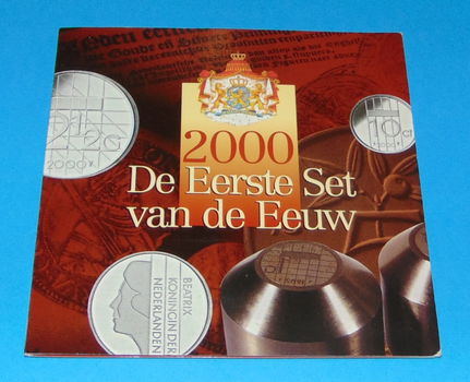 Nederland - FDC muntset 2000 - de eerste set van de eeuw - 0