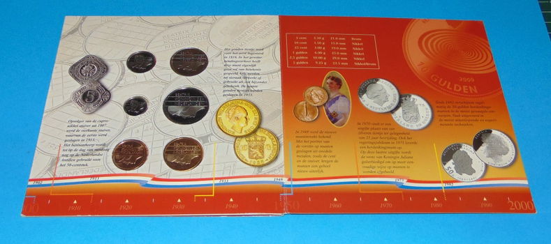 Nederland - FDC muntset 2000 - de eerste set van de eeuw - 2