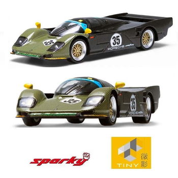 Porsche Dauer 962 test #35 1:64 Tiny025 - 1