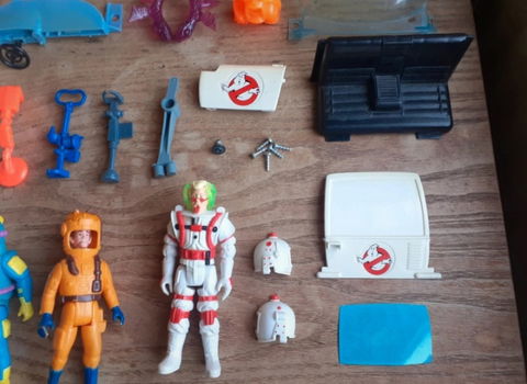 Vintage ghostbusters ecto 1 voertuig 80s onderdelen - 2