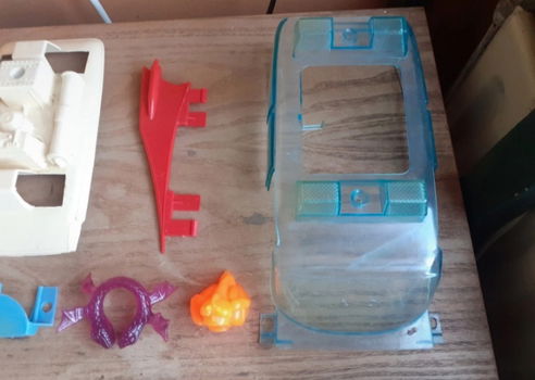 Vintage ghostbusters ecto 1 voertuig 80s onderdelen - 3