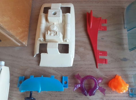 Vintage ghostbusters ecto 1 voertuig 80s onderdelen - 4