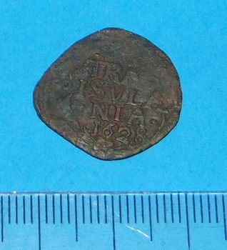 Overijssel - duit 1628 - 0