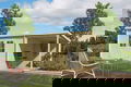 Blokhut met overkapping Tampa 481X292 onbehandeld vuren - 2 - Thumbnail