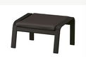 IKEA voetenbank Pöang donkerbruin leer - 0 - Thumbnail