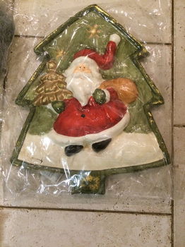 retro kerstspullen, 2 kerstmannen +-30cm - 3