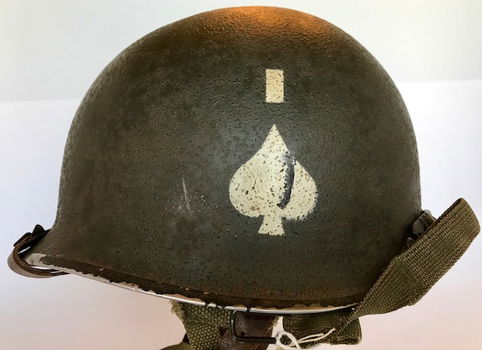 US WO2 Stahlhelm M1 Origineel - 0