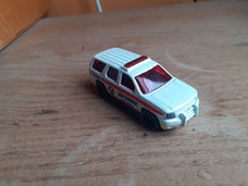 Hot wheels chevy tahoe voertuig