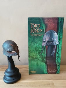 Sideshow WETA LotR Orc Iron Cap Helm Scaled Replica