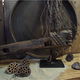 12395 NP Uniek oud houten paard XL - 3 - Thumbnail