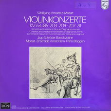 ELPEE - Mozart = Violinkonzerte - Jaap Schröder, Mozart Ensemble