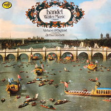 LP - Händel - Water Music - Virtuosi of England, Arthur Davison