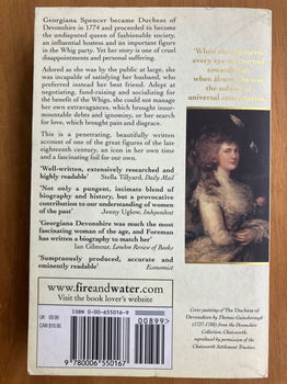 Georgiana, dutchess of Devonshire - Amanda Foreman - 1