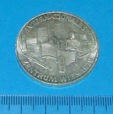 Oostenrijk - 100 schilling 1979 - Int. Zentrum Wien - zilver