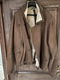 Mouton herenjas, bruin,vervaardigd van hoogwaardig lamspels, uiterste goede kwaliteit, maat 54 (XL - 0 - Thumbnail
