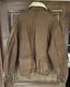 Mouton herenjas, bruin,vervaardigd van hoogwaardig lamspels, uiterste goede kwaliteit, maat 54 (XL - 3 - Thumbnail