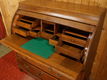 Antiek roltop bureau Computer rolluik buro meubel secretaire oude rolluik Empire roltop - 6 - Thumbnail