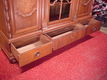 Antiek Bibliotheek klassieke Boekenkast Winkelkast Kast Display Barok Meubel vintage wandkast - 6 - Thumbnail