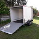 gesloten aanhangwagen geremd - 2 - Thumbnail