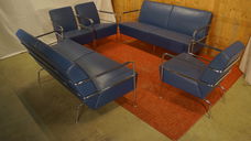 Lammhults set 2 x sofa banken 3 x chairs fauteuils Gunnilla Allard Design bankstel chinema Danish