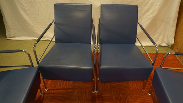 Lammhults set 2 x sofa banken 3 x chairs fauteuils Gunnilla Allard Design bankstel chinema Danish - 1