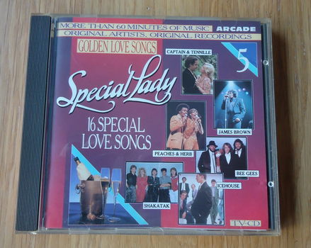 De originele verzamel-CD Golden Love Songs 5: Special Lady. - 0