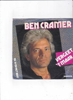 Single Ben Cramer - Vergeet 't maar - 0