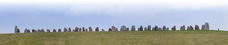 Steenschip - Zweden - panoramische fotoprint