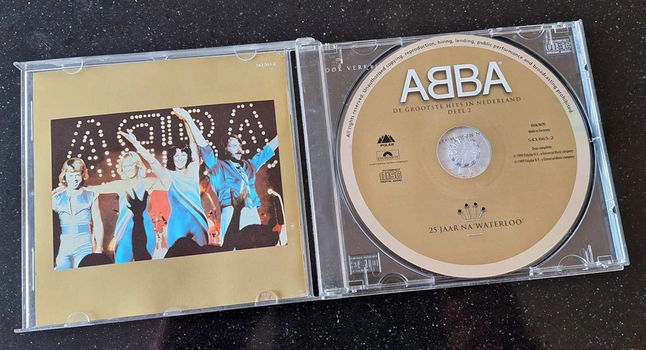 Te koop de originele CD 25 Jaar Na Waterloo Deel 2 van ABBA. - 2