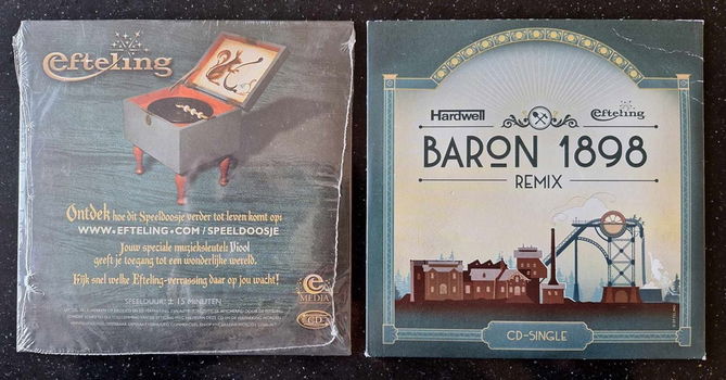 Te koop twee originele CD-singles van De Efteling. - 7