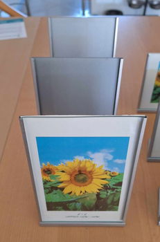 Te koop zes metalen fotolijstjes van Xenos (10 x 15 cm). - 3
